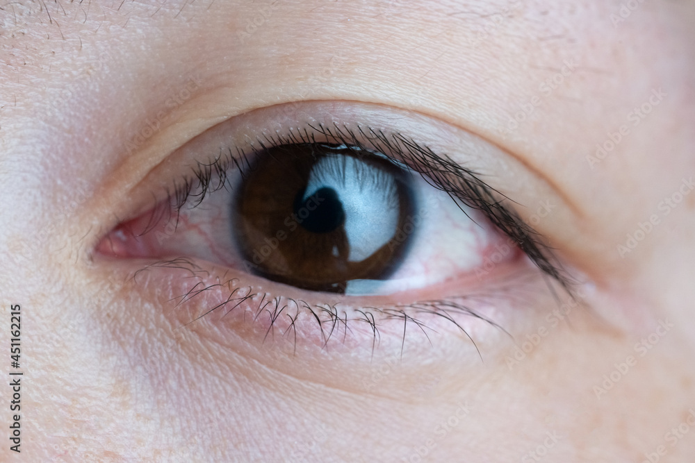 Obraz premium ノーメイクの女性の瞳