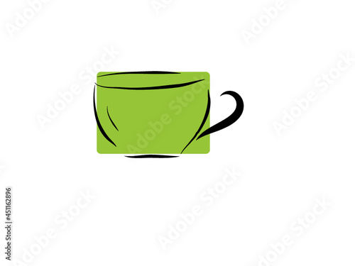 green cup