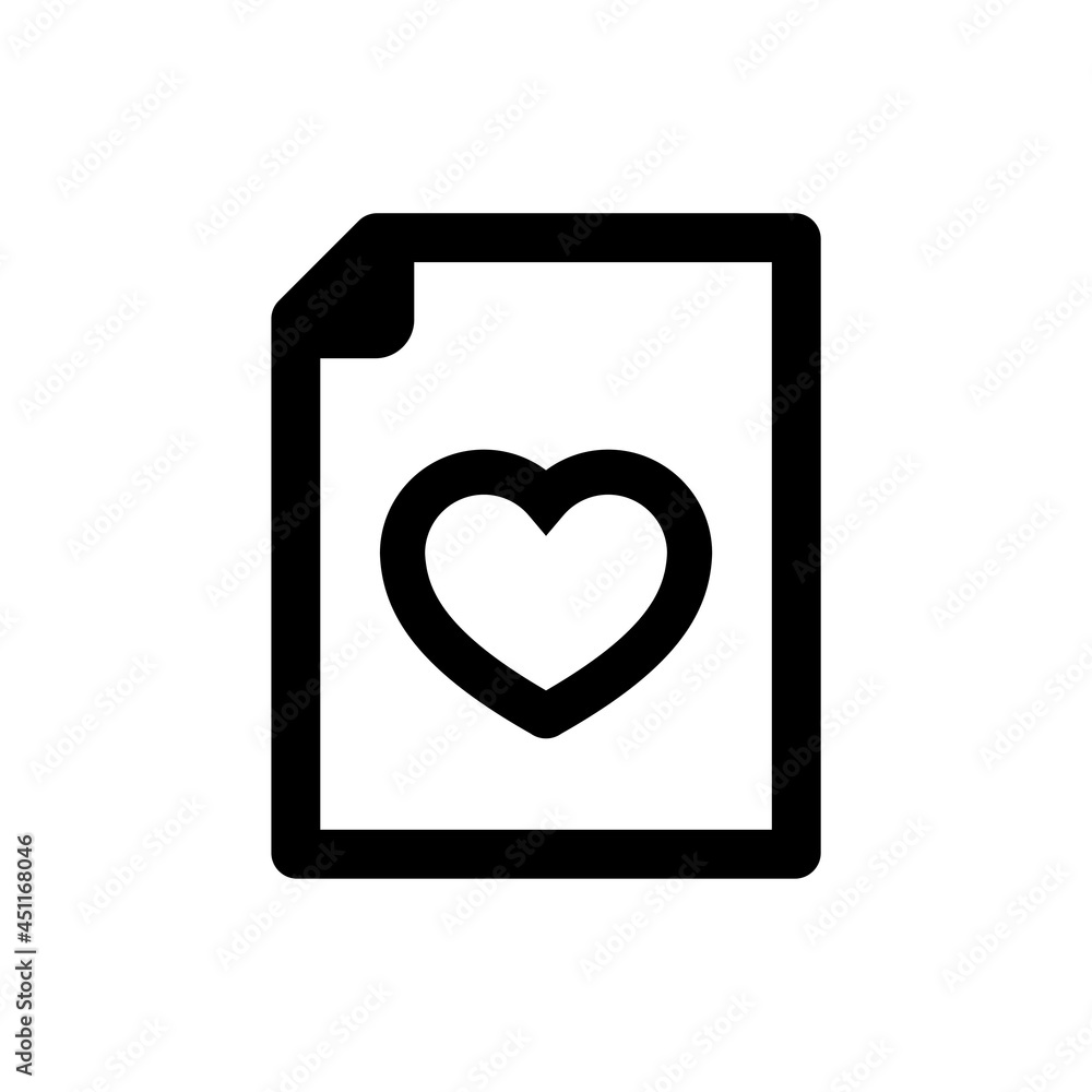 Favorite file icon Favorite file icon