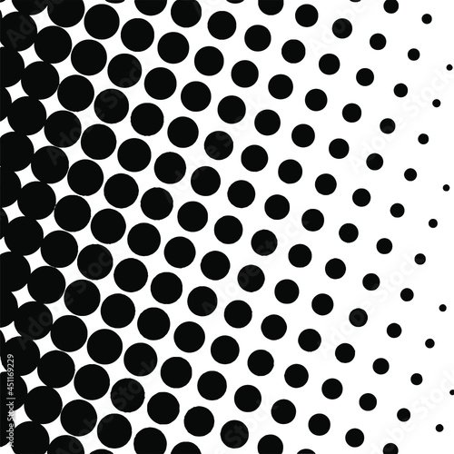 Black halftone background. Black polka dot. Halftone pattern. Modern Halftone Background, backdrop, texture, pattern. Vector illustration. Halftone Backdrop. 