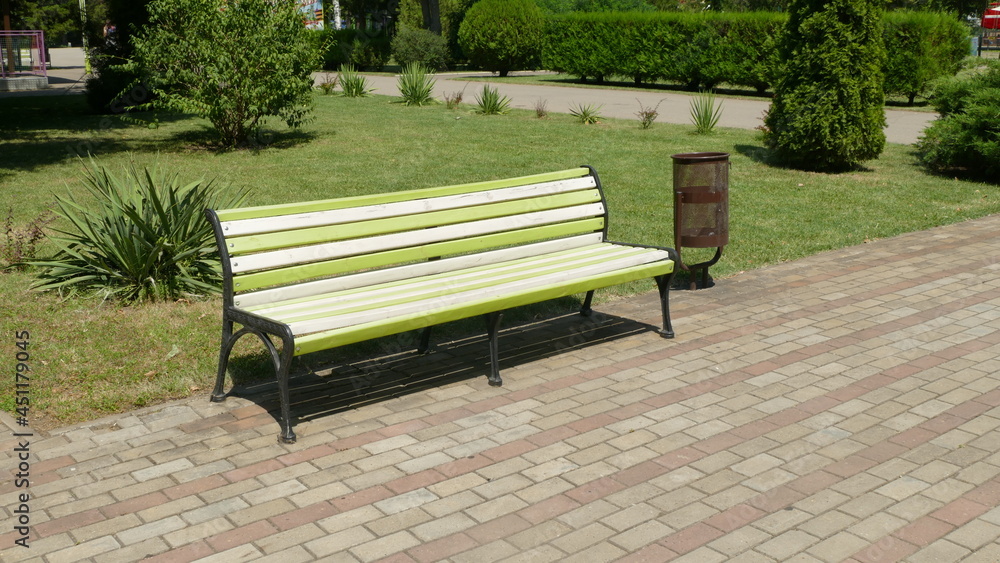 bench in the park