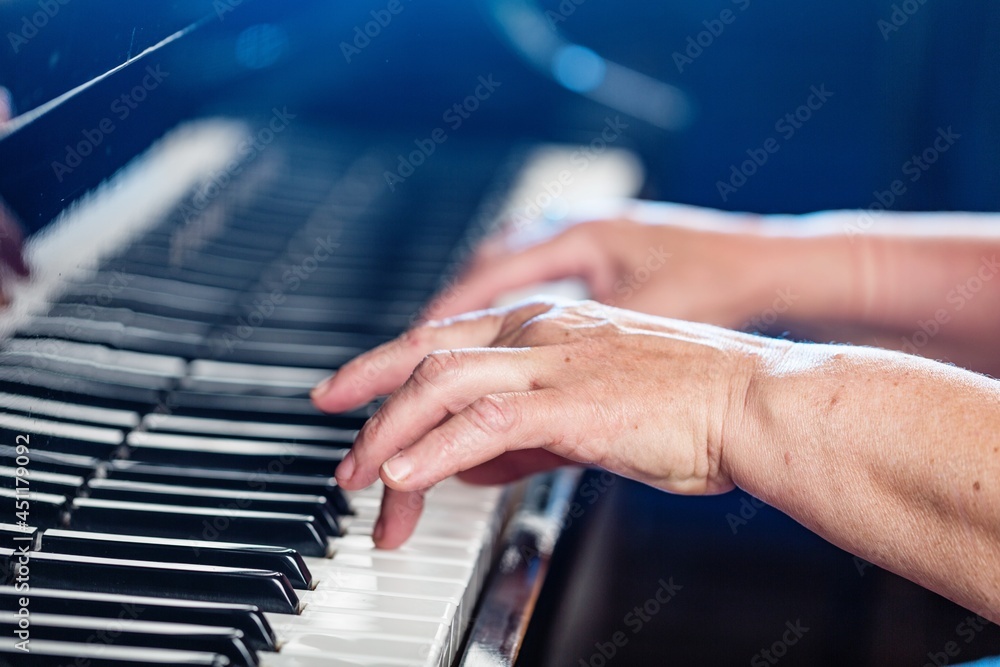 Obraz premium Pianist.