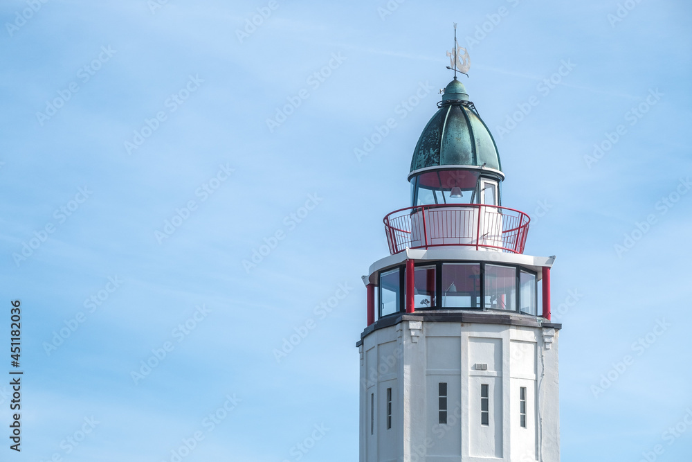 Lighthouse of Harlingen, Friesland Province, The Netherlands