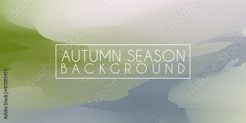 Autumn Season Color Oil Painting Blur Artistic Texture Background. Fall Season Acrylic Watercolor Artwork Backdrop Design Banner Template.