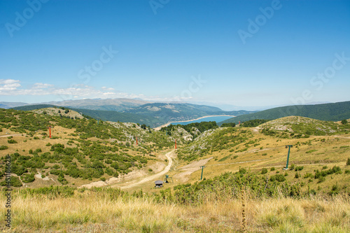 National park Mavrovo from the top