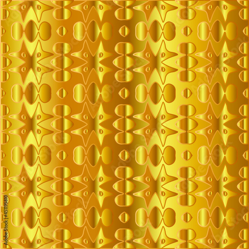 Gold metal texture background vector illustration 