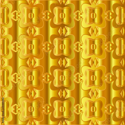 Gold metal texture background vector illustration 