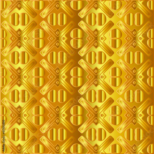 Gold metal texture background vector illustration 
