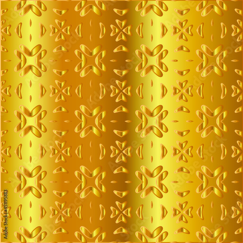 Gold metal texture background vector illustration 