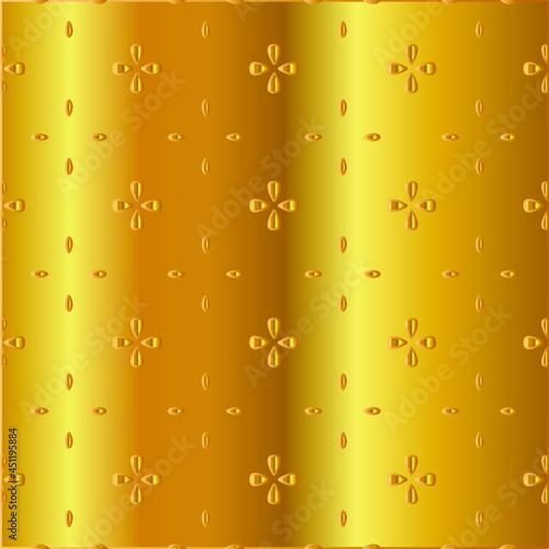 Gold metal texture background vector illustration 