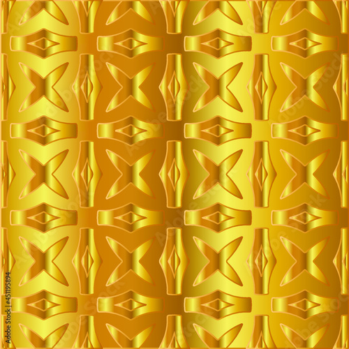 Gold metal texture background vector illustration 