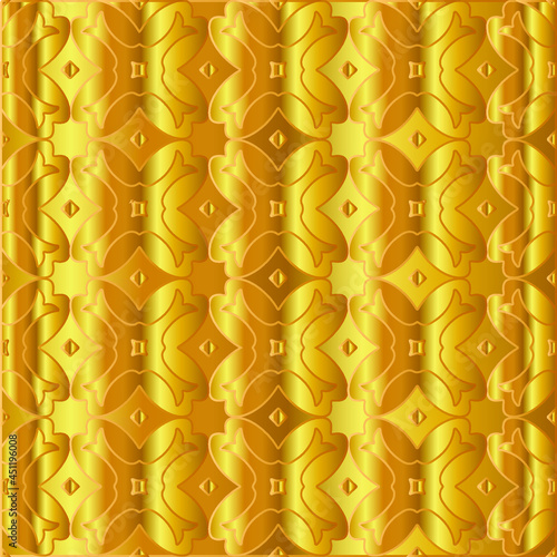 Gold metal texture background vector illustration 