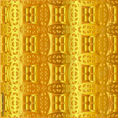 Gold metal texture background vector illustration 
