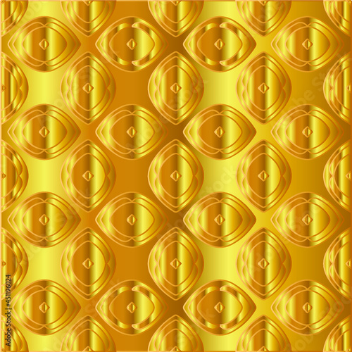 Gold metal texture background vector illustration 