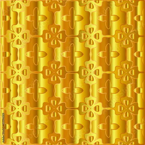 Gold metal texture background vector illustration 
