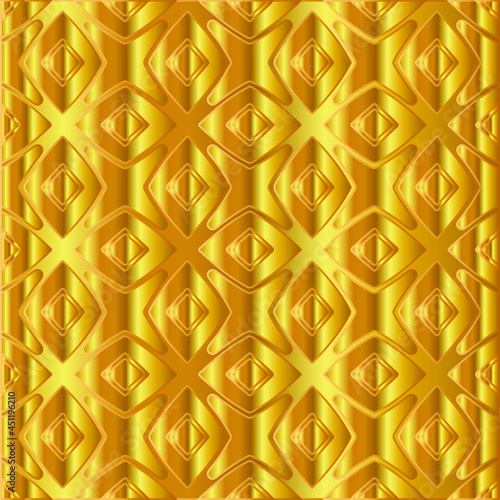 Gold metal texture background vector illustration 

