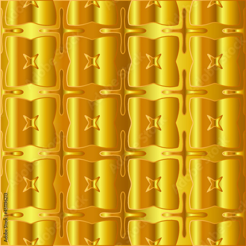 Gold metal texture background vector illustration 
