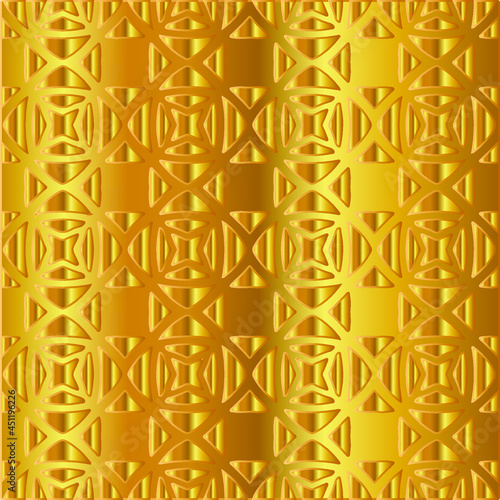 Gold metal texture background vector illustration 
