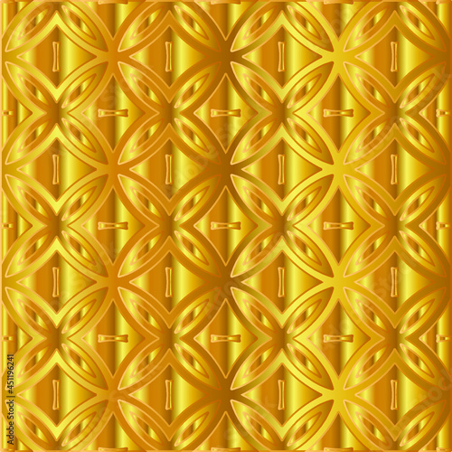 Gold metal texture background vector illustration 
