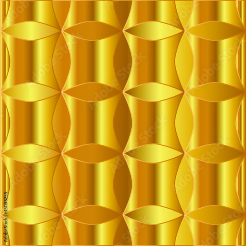 Gold metal texture background vector illustration 
