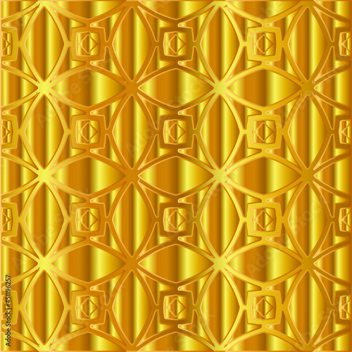 Gold metal texture background vector illustration 

