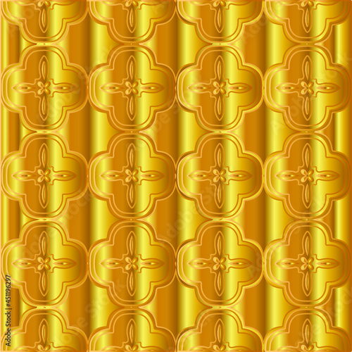 Gold metal texture background vector illustration 

