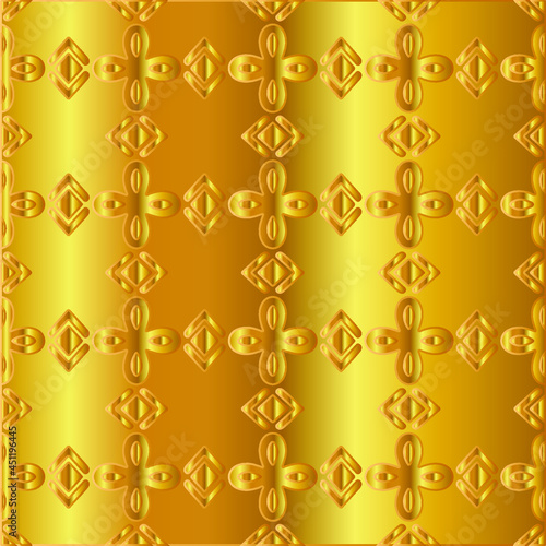 Gold metal texture background vector illustration 
