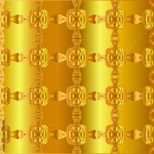 Gold metal texture background vector illustration 
