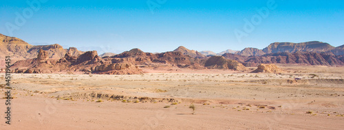 Timna Park near Eilat in the southern Israel, desert photo