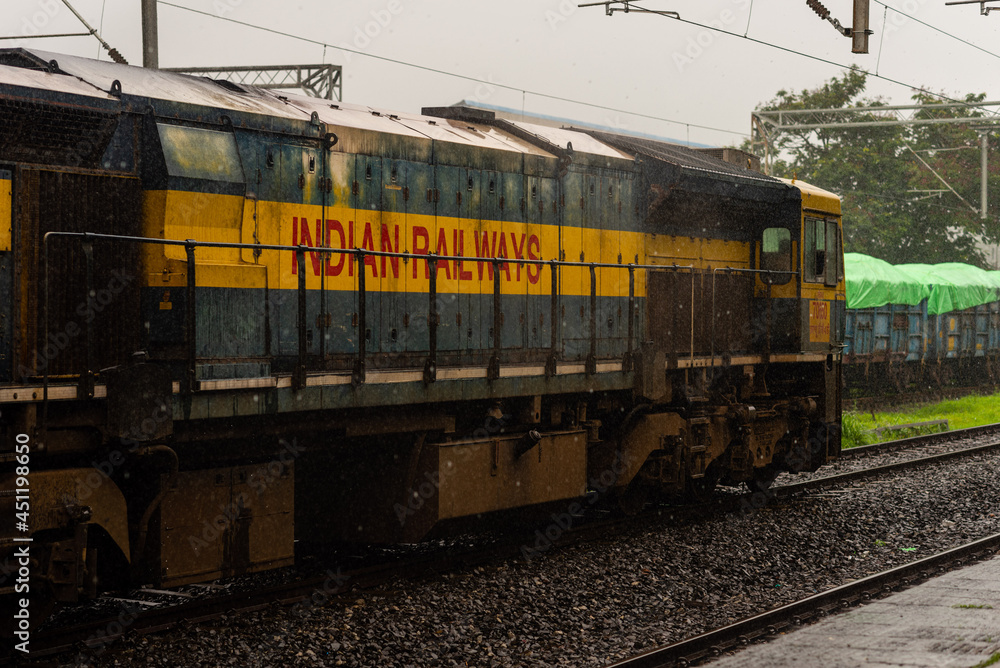 indian electric engine train