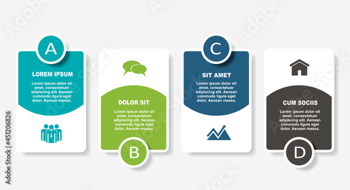 Infographic design template with place for your data. Vector illustration.