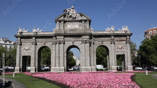 Puerta de Alcalá Gate, Madrid, Spain