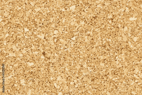Blank cork board textured background for decoration (Vector)