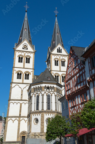 Die St. Severus Kirche in Boppard, Rheinland-Pfalz © sehbaer_nrw