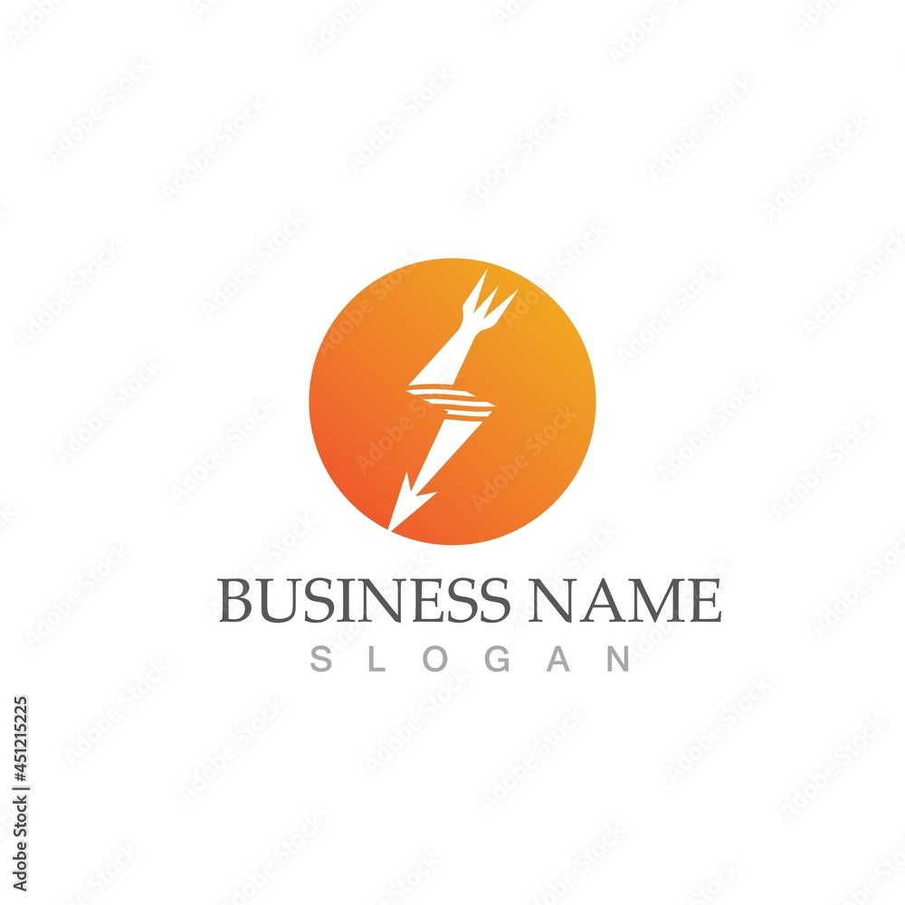 flash thunderbolt logo template flash thunderbolt logo template