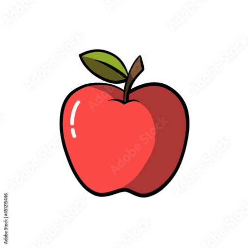 Juicy Red Apple