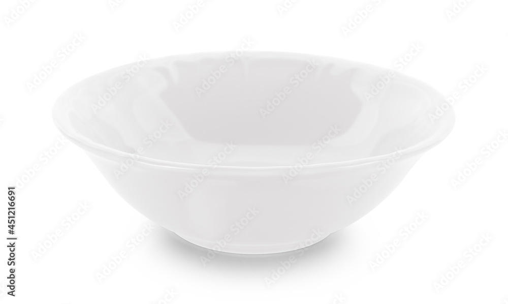 empty bowl isolated on white background. empty bowl isolated on white background.