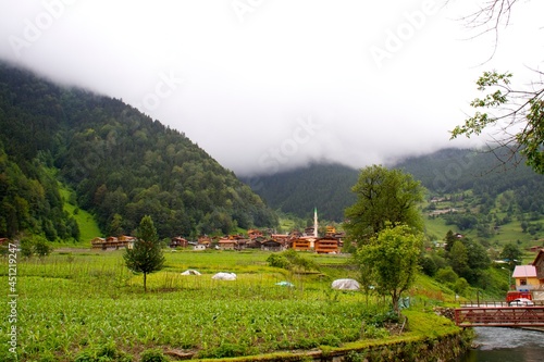 village on the mountain