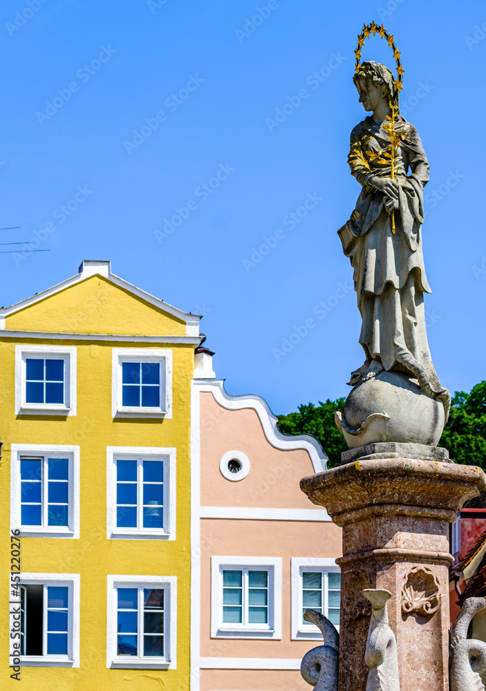 old town of Landsberg am Lech