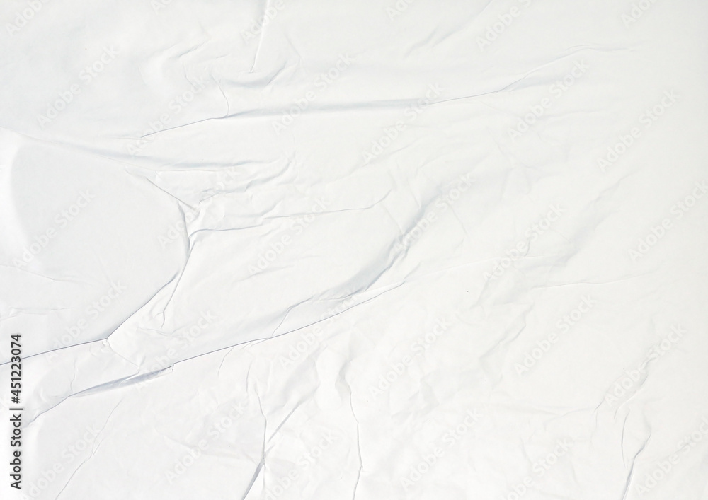 Obraz premium Glue, Wrinkled and Crumpled Paper Texture