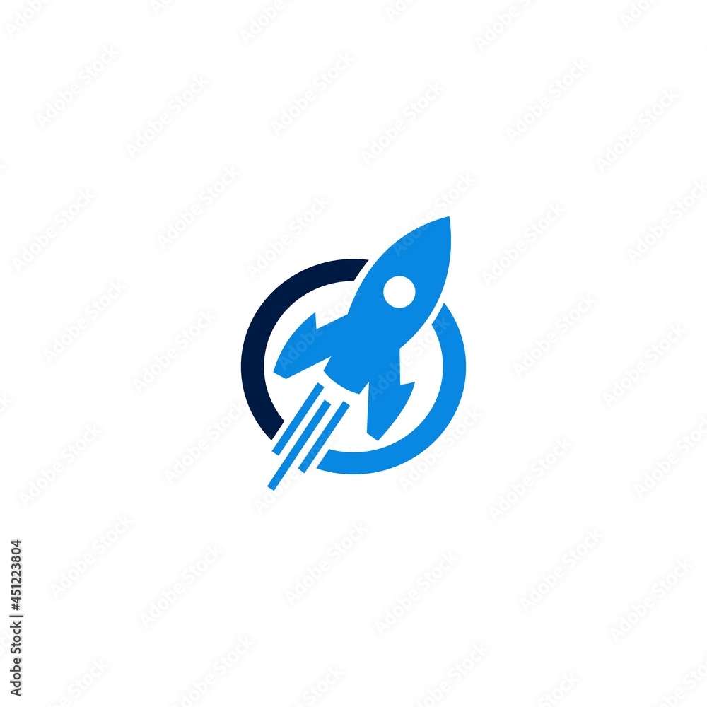rocket logo design icon template vector rocket logo design icon template vector
