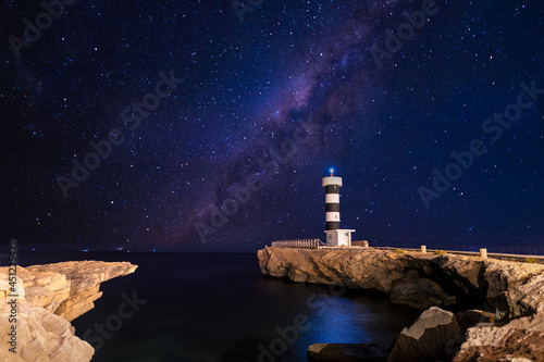 Faro Colonia San Jordi via lactea