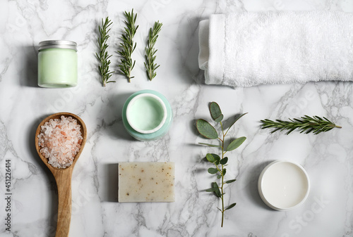 фотографія Arrangement of skin care products