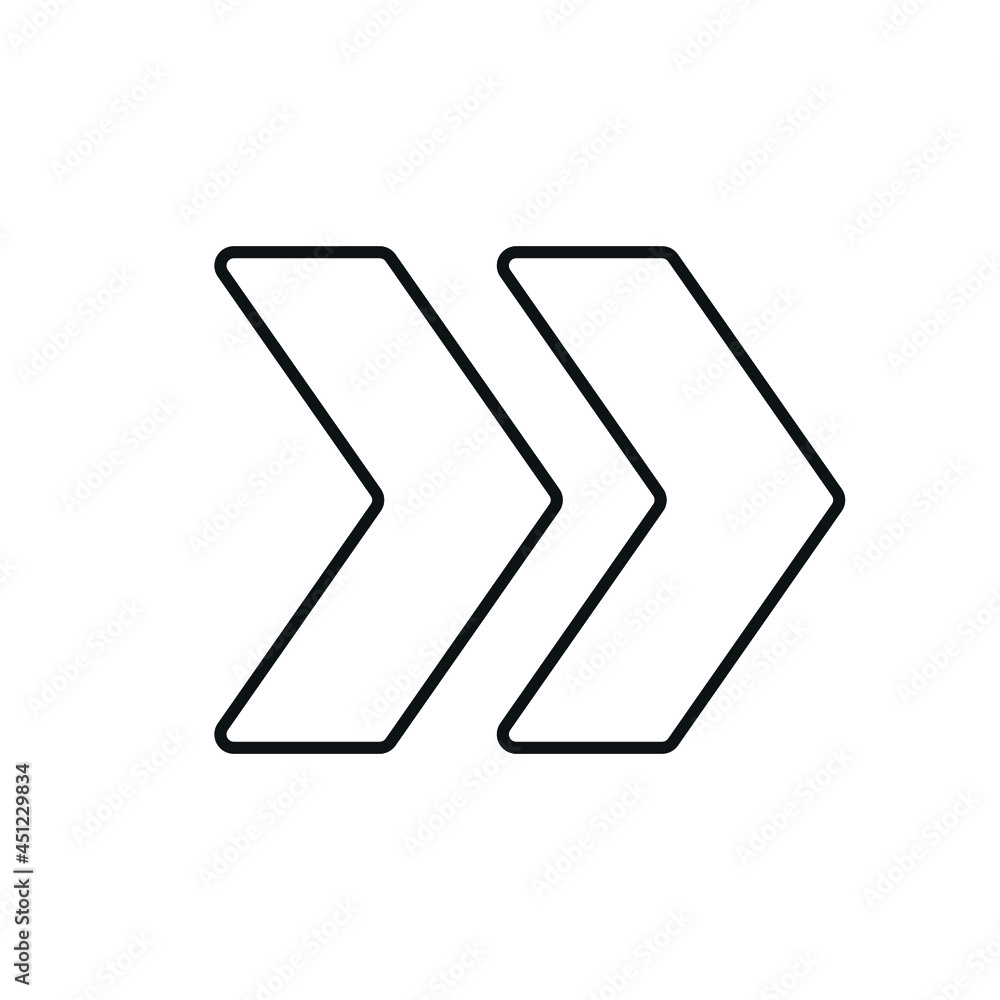 Arrow linear icon. Thin line customizable illustration. Contour symbol. Vector isolated outline drawing. Editable stroke Arrow linear icon. Thin line customizable illustration. Contour symbol. Vector isolated outline drawing. Editable stroke