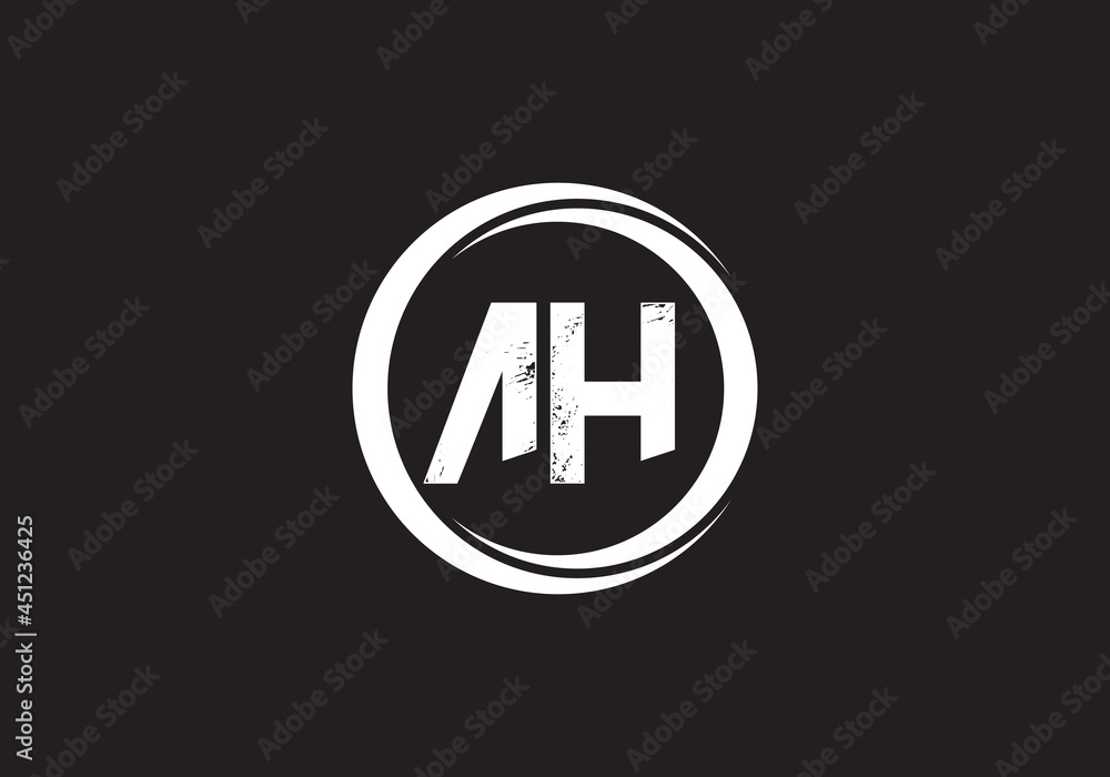 this is a creative AH latter icon design this is a creative AH latter icon design