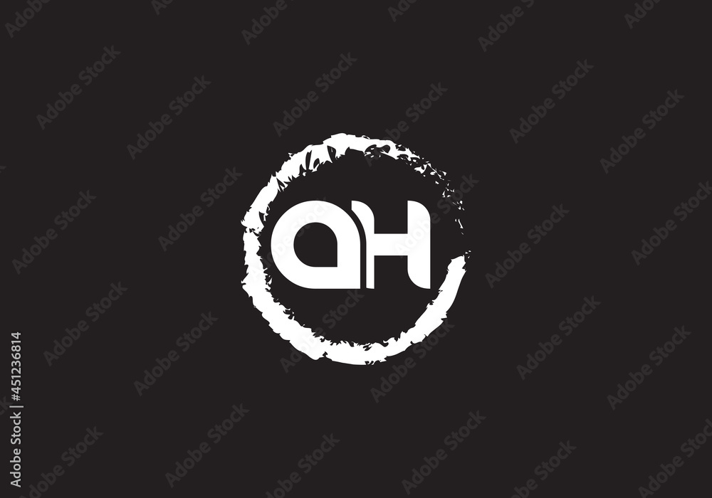 this is a creative AH latter icon design this is a creative AH latter icon design