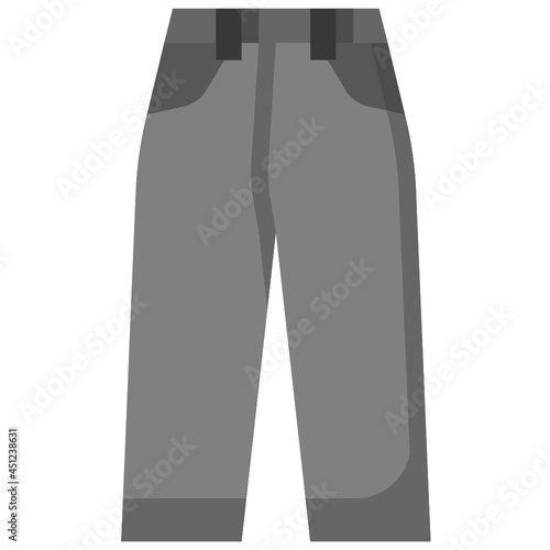 trouser flat icon