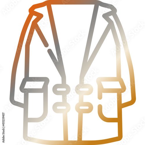 coat gradient icon