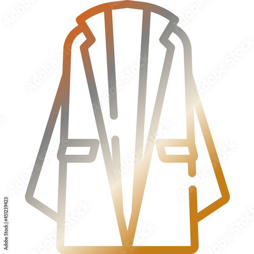 coat gradient icon
