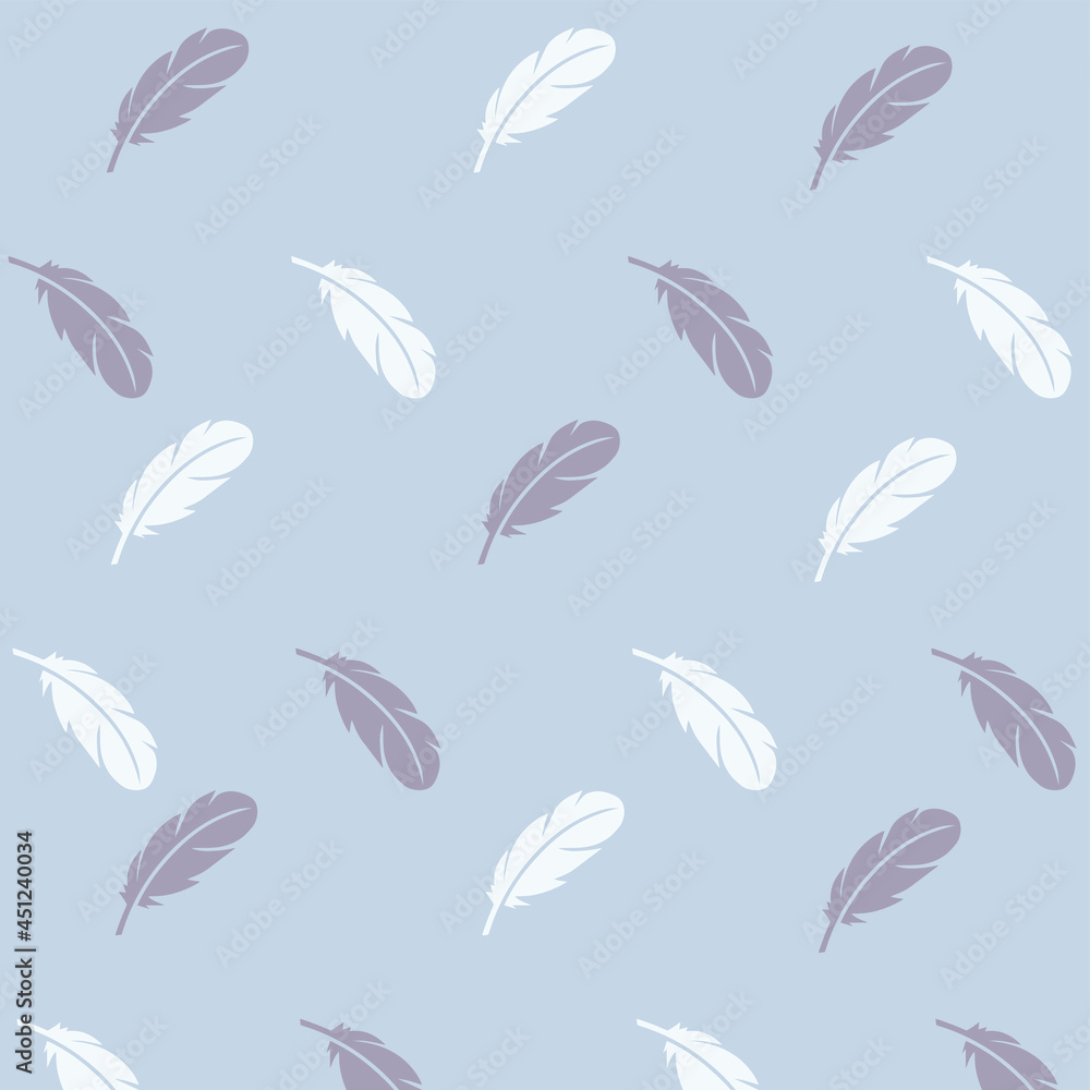 seamless pattern with feathers seamless pattern with feathers